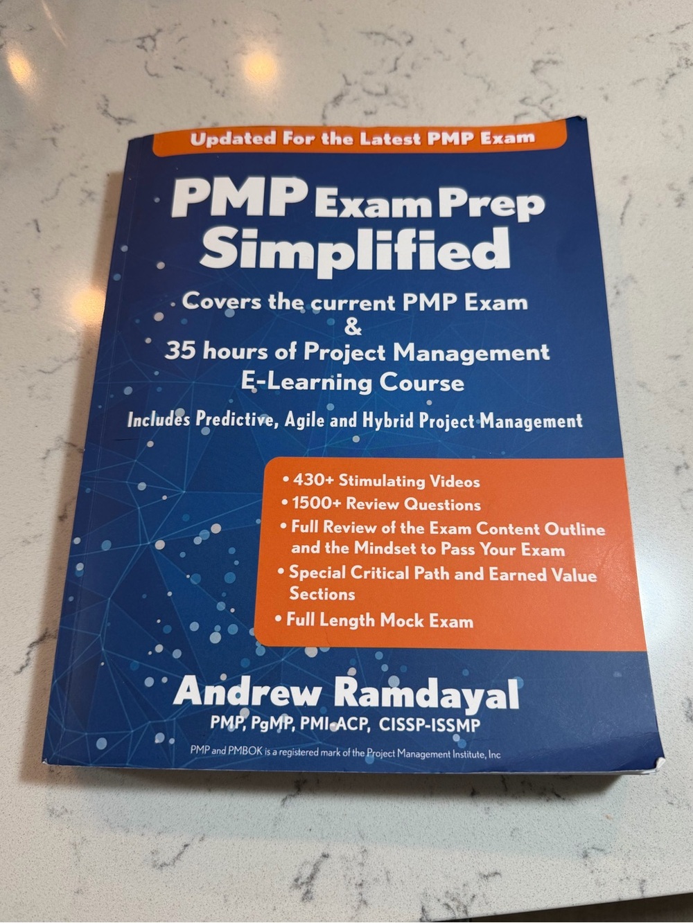 PMP Exam Prep Simplified Andrew Ramdayal Study Material Project Management